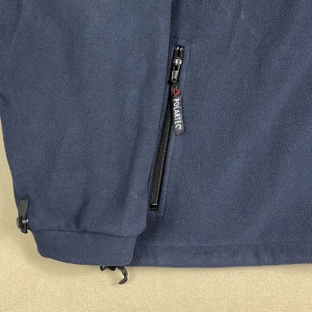 The North Face Jacket Adult XXL Blue Jammer Heavy Fleece Sweater Sweatshirt Mens